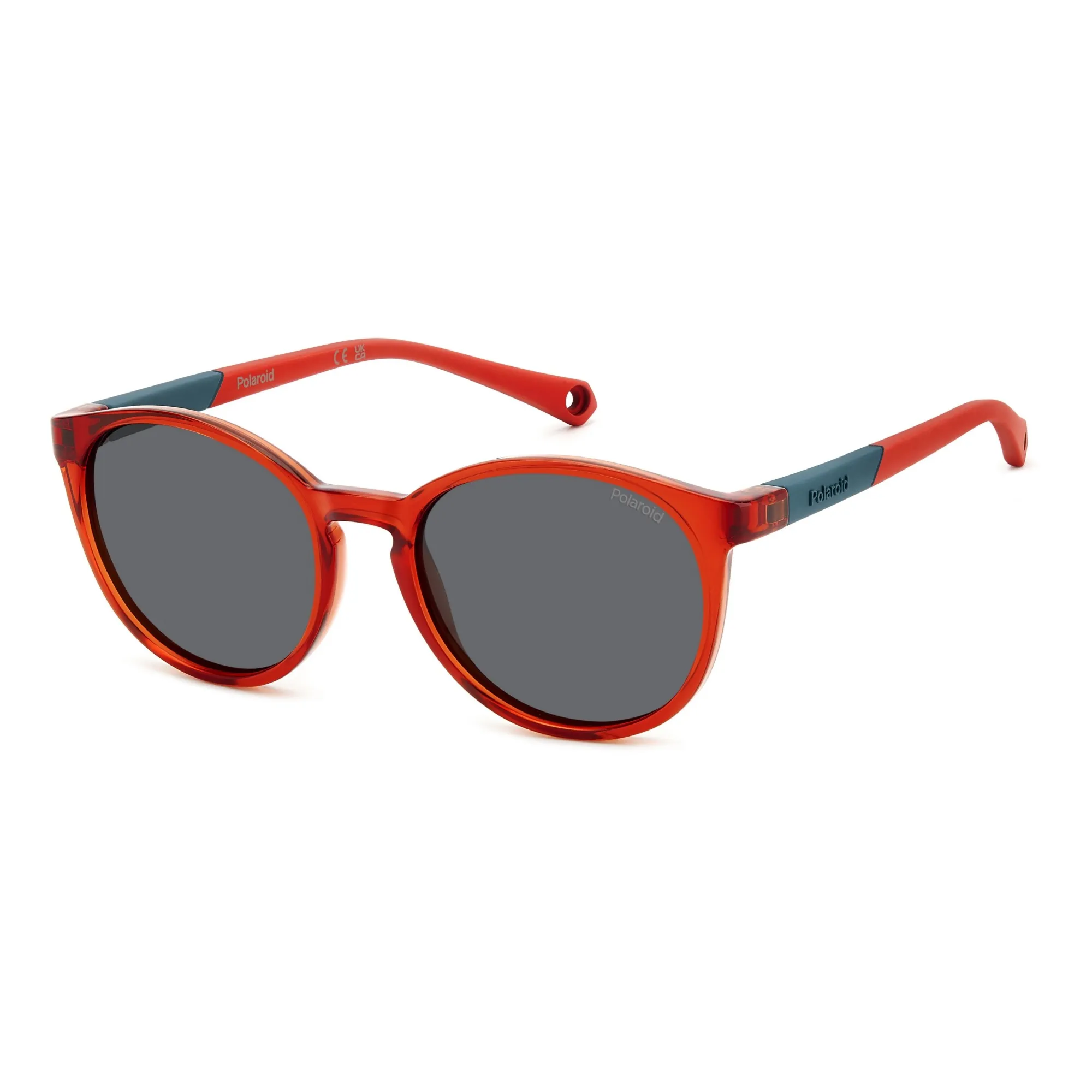   Polaroid Kids PLD 8059/S - C9A M9 Rosso | Occhiale Da Sole Bambino Unisex 