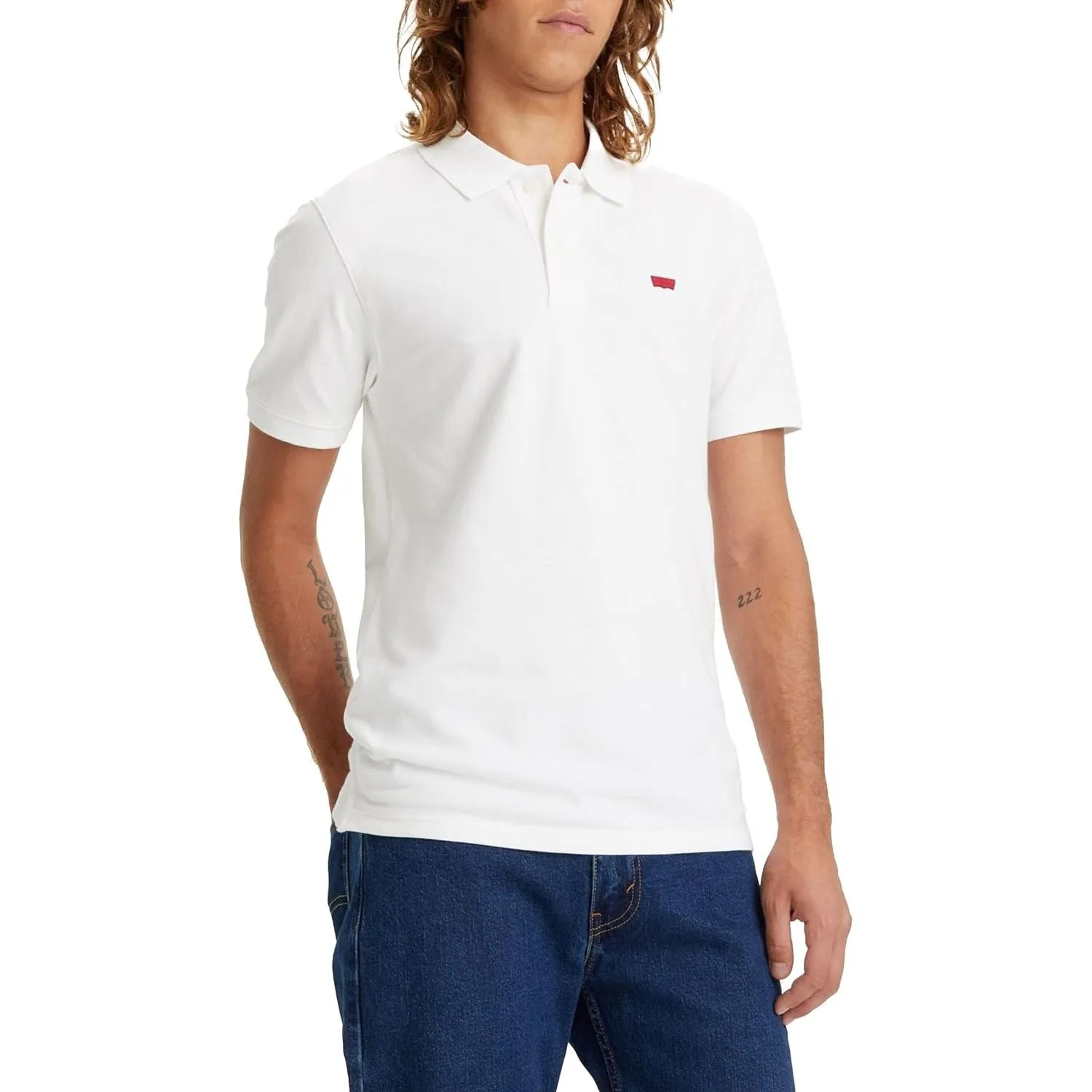 Polo LEVIS Uomo SLIM HOUSEMARK Bianco