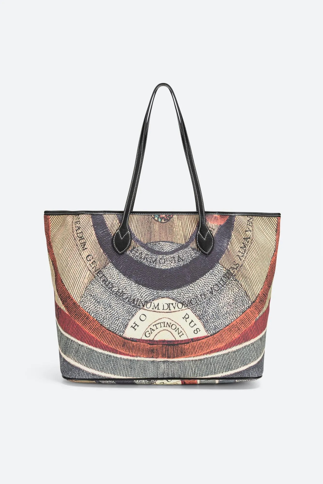 Shopping Bag grande Planetarium Classic dettagli Nero