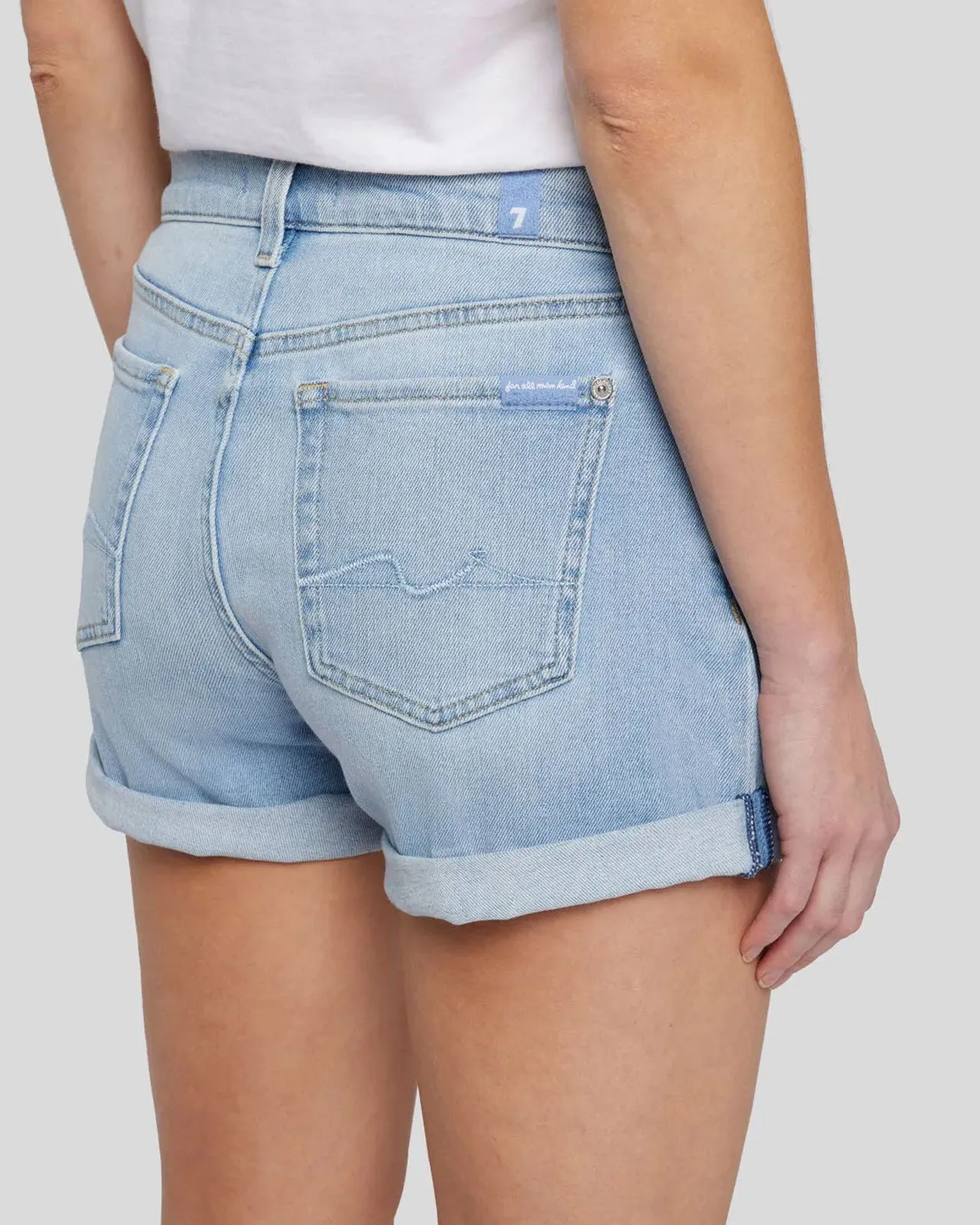 Shorts Mid Roll Soul Light Blue