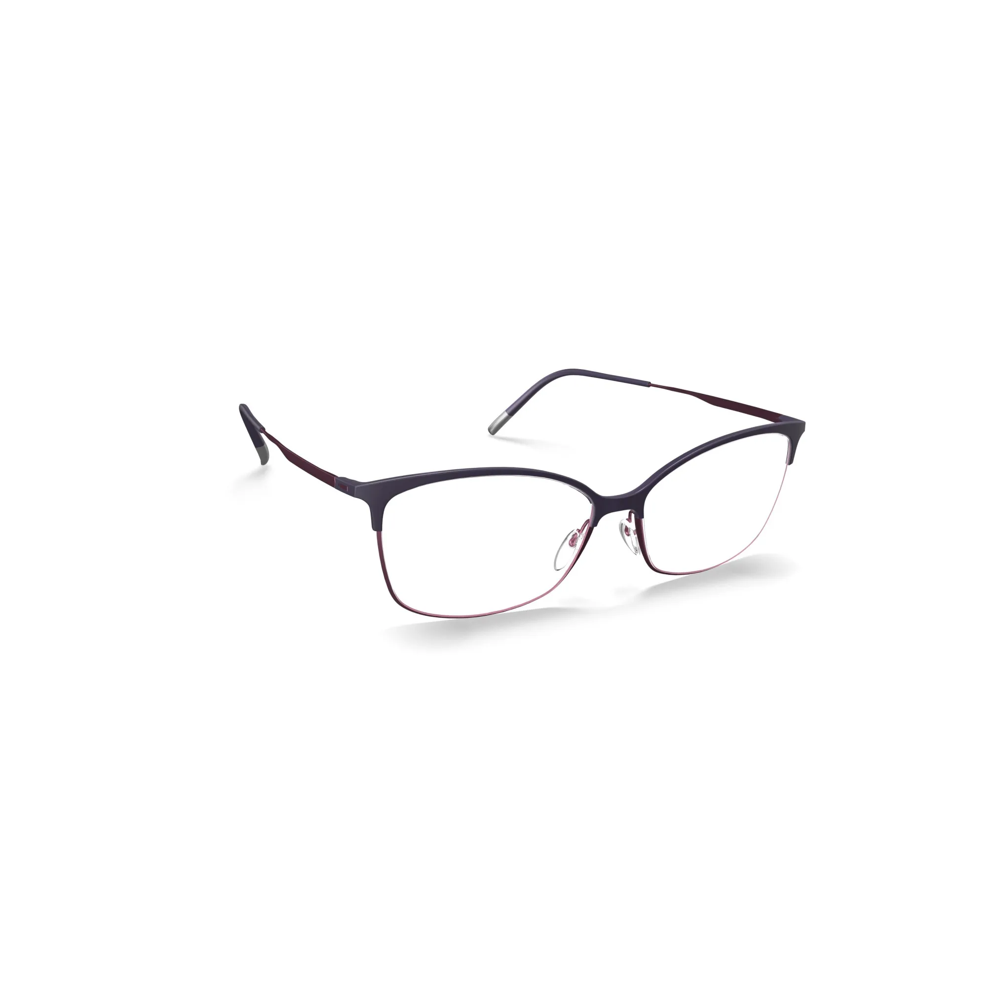   Silhouette 1609 Urban Fusion 4140 Prugna Rosa | Occhiale Da Vista Donna 