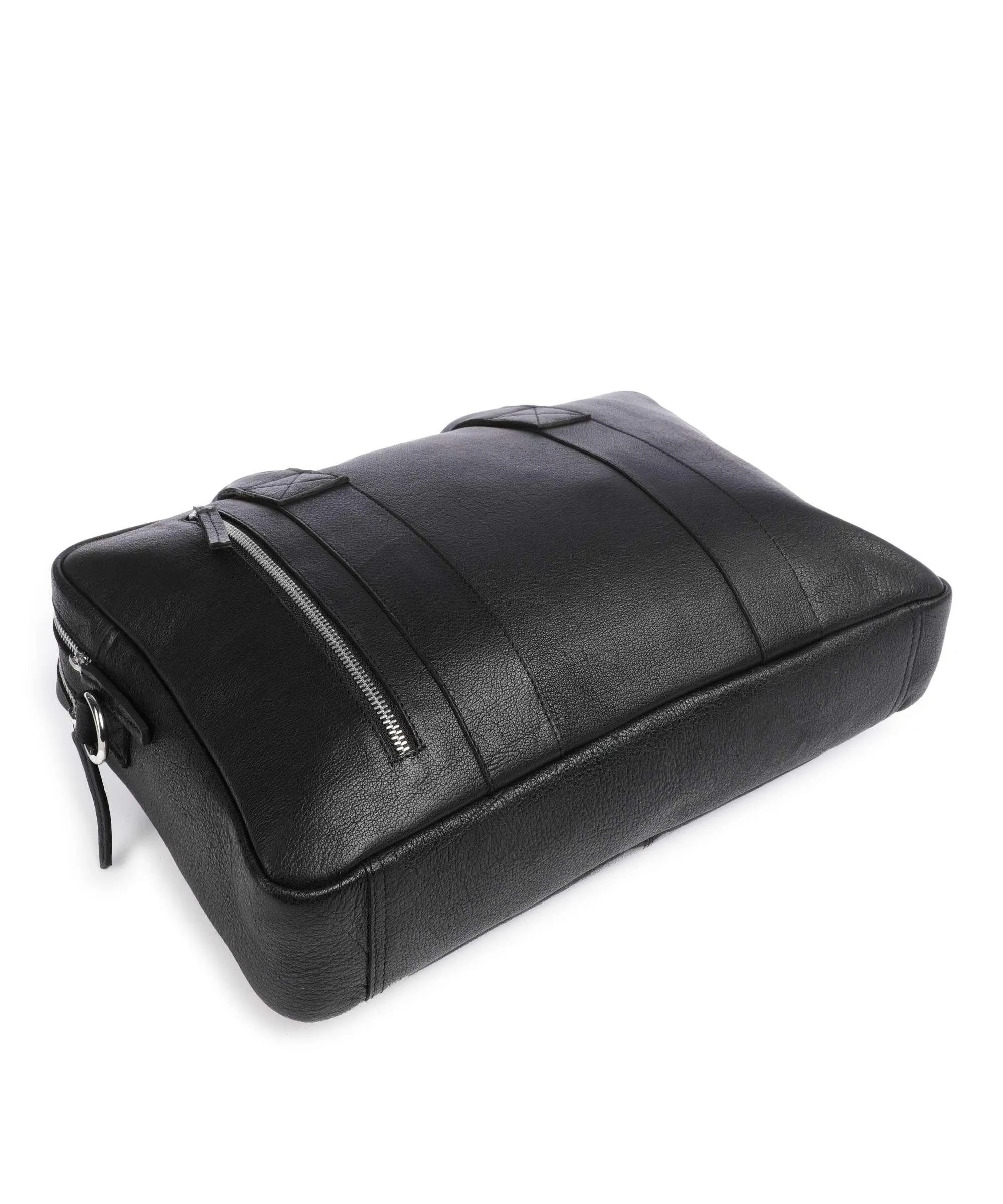  Still Nordic Dundee Cartella 15″ pelle ruvida nero  