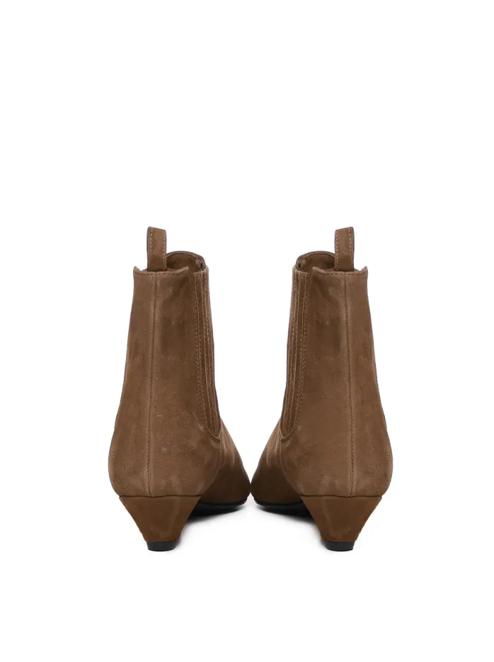 STIVALETTO IN CAMOSCIO BRUCIATO