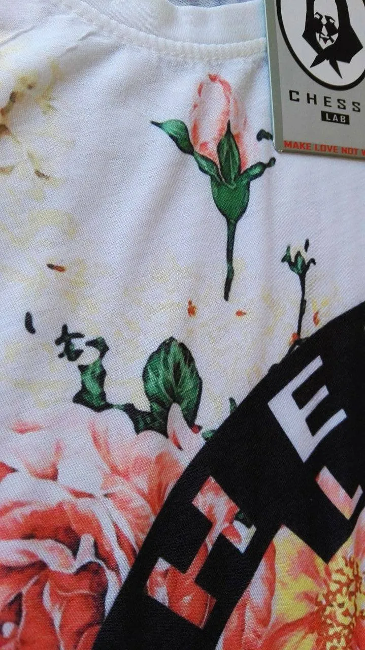 T-SHIRT FLOWERS UOMO
