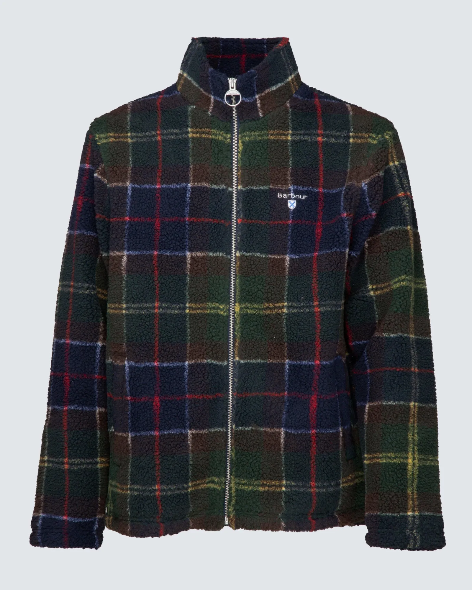 Tartan Fleece zip