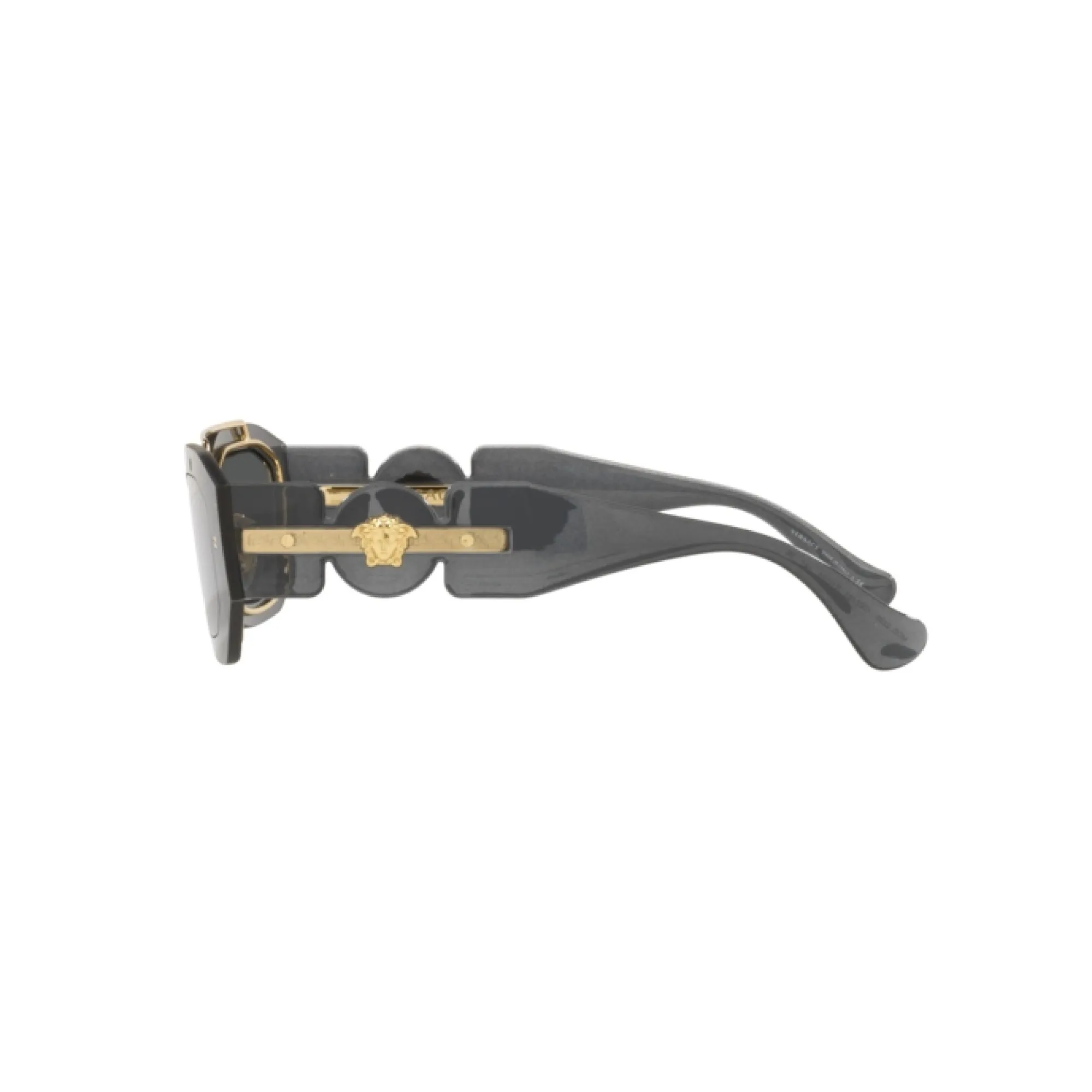   Versace VE 2235 - 100287 Grigio Scuro Trasparente | Occhiale Da Sole Uomo 