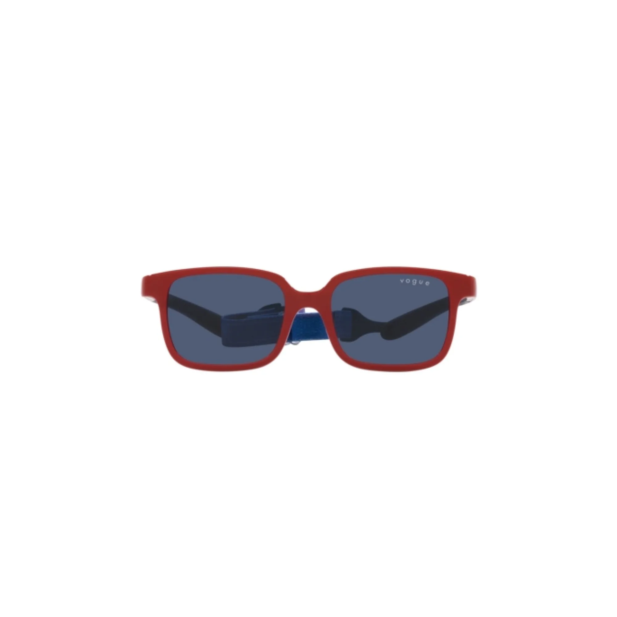   Vogue VJ 2017 - 302680 Rosso Pieno Su Gomma Blu | Occhiale Da Sole Bambino Unisex 